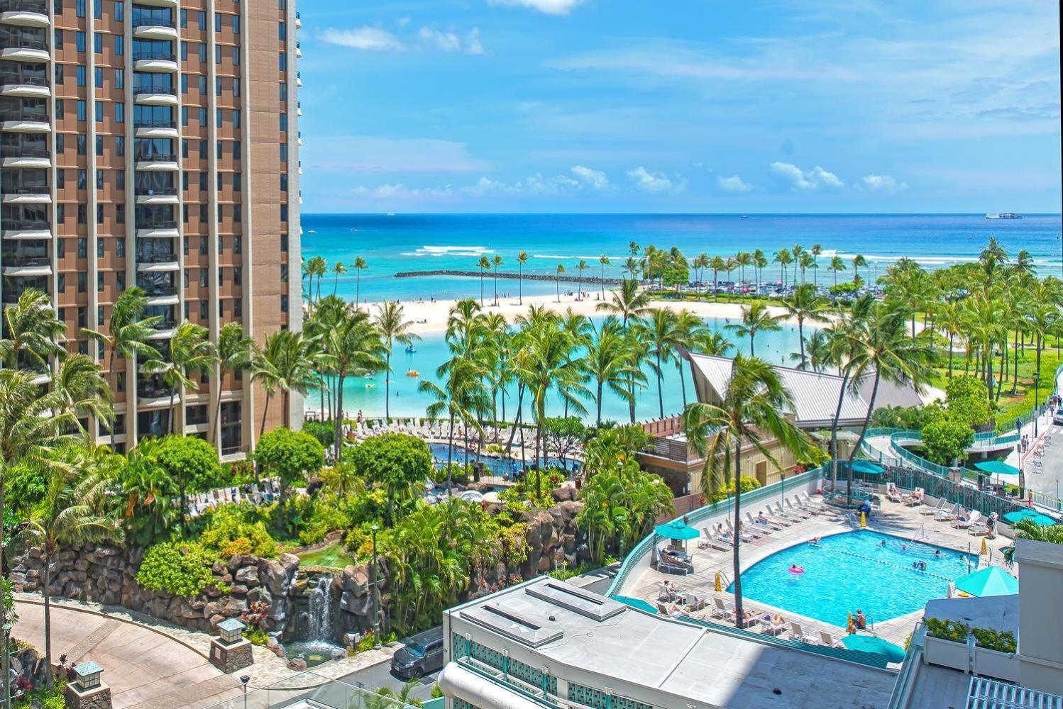 Ilikai Tower 1403 City View 1BR Honolulu Bagian luar foto