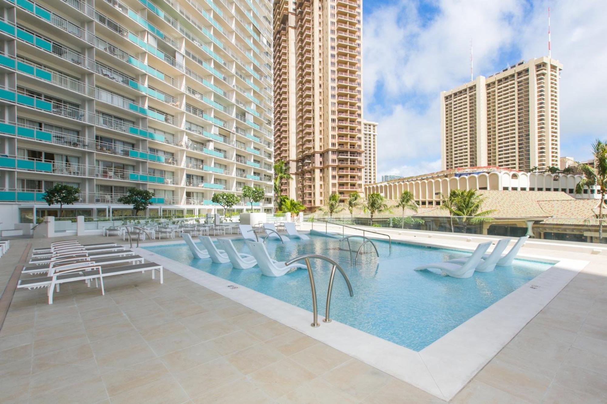 Ilikai Tower 1403 City View 1BR Honolulu Bagian luar foto