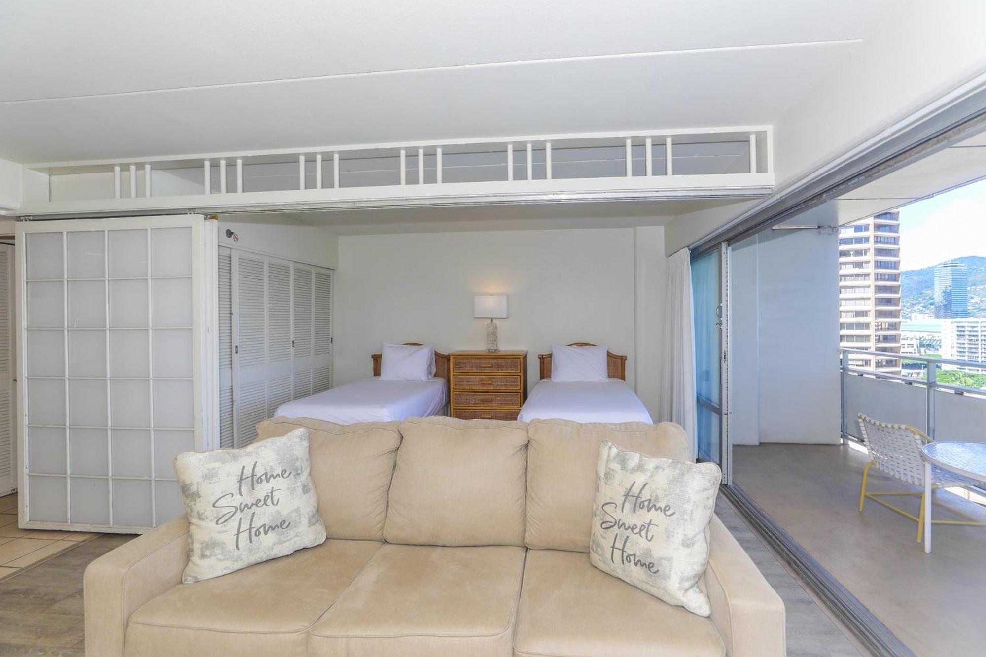 Ilikai Tower 1403 City View 1BR Honolulu Bagian luar foto