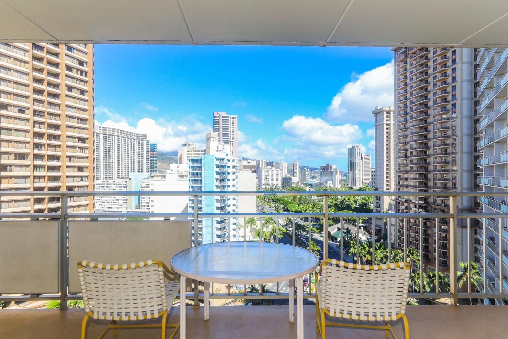 Ilikai Tower 1403 City View 1BR Honolulu Bagian luar foto