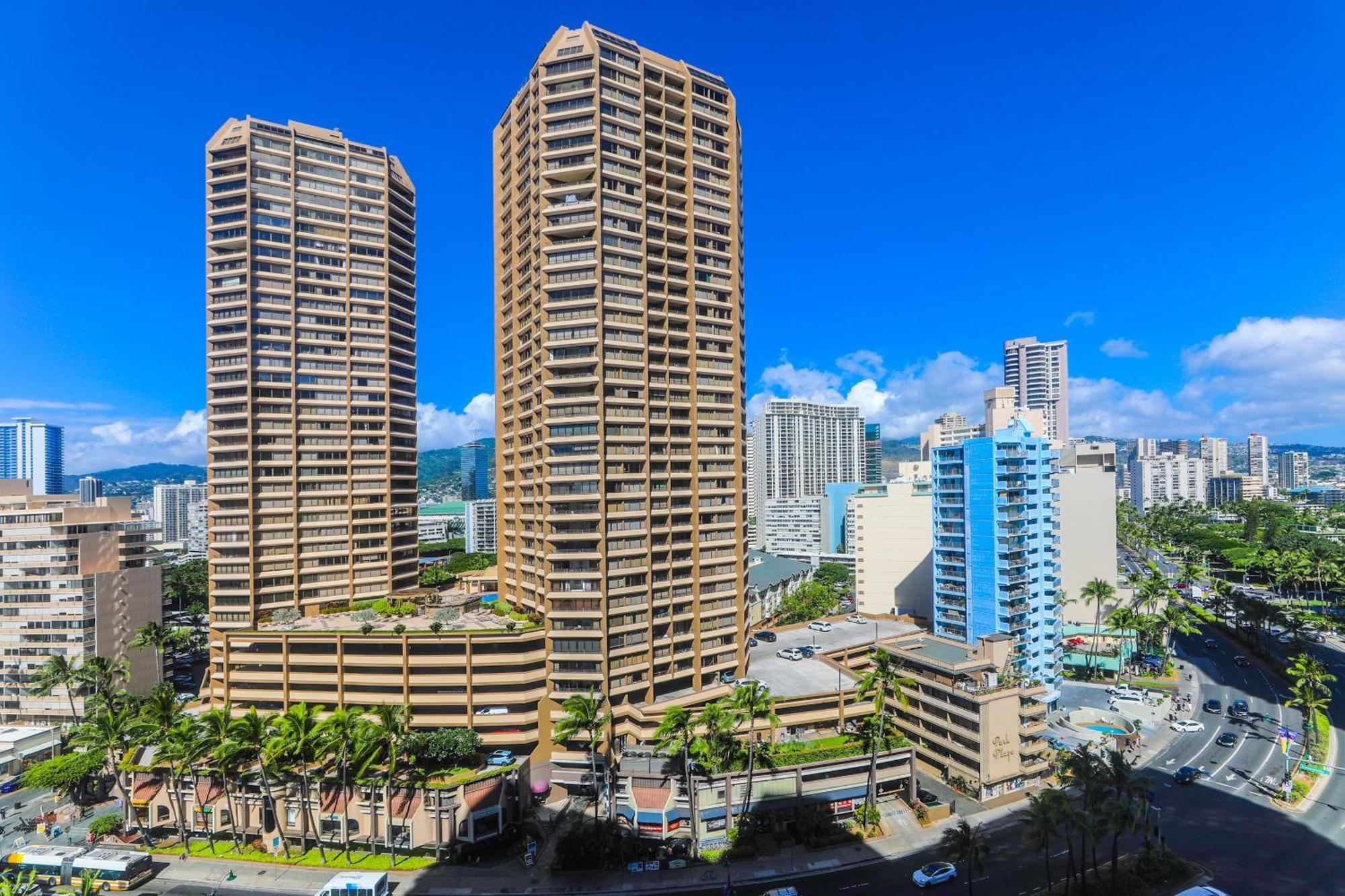 Ilikai Tower 1403 City View 1BR Honolulu Bagian luar foto